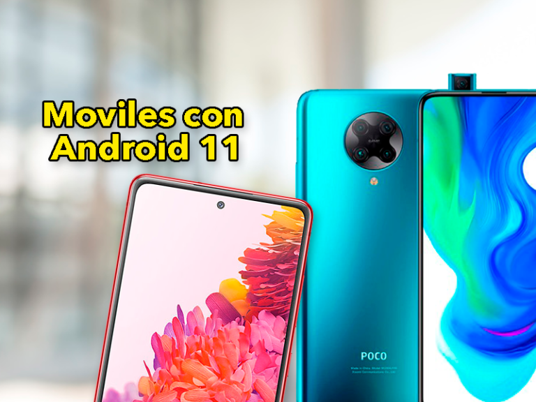 4 móviles con Android 11 que puedes comprar en estos momentos: Samsung, Xiaomi, OnePlus…
