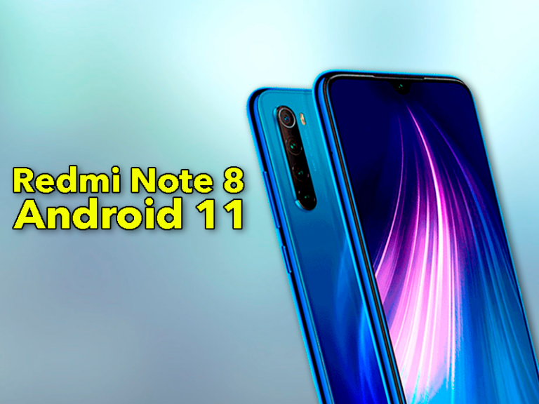 El Xiaomi Redmi Note 8 con Android 11: la actualización ya está en marcha