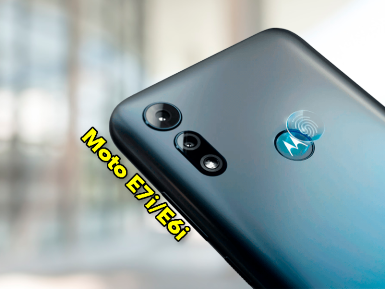 Dos nuevos móviles Motorola muy baratos: Moto E6i y Moto E7i Power