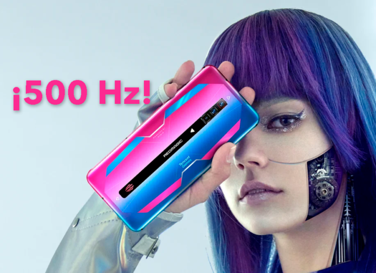 500 Hz de tasa de refresco: la característica estrella del Red Magic 6