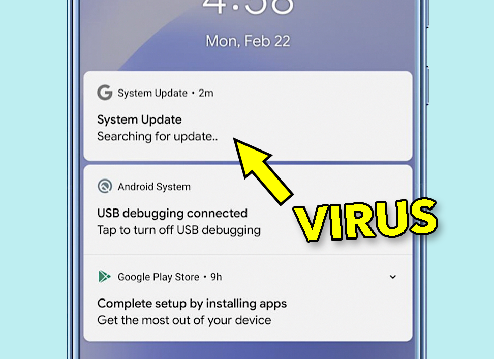 Este virus Android se muestra como una actualización del sistema y es muy peligroso