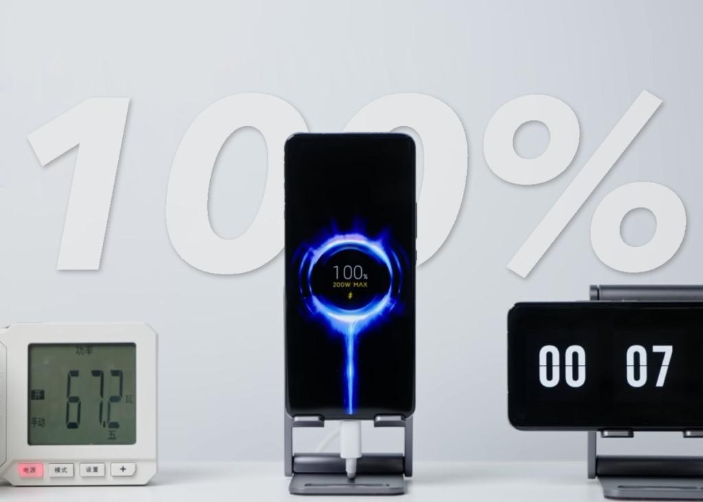 Xiaomi rompre los récords: carga completa del 0 al 100% en solo 8 minutos