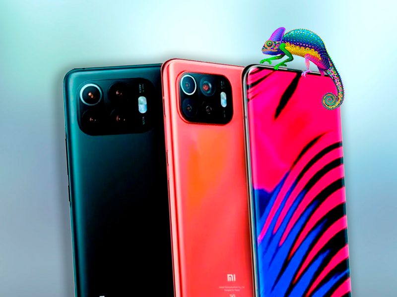 Xiaomi está fabricando un móvil que cambia de color cuando tú quieras