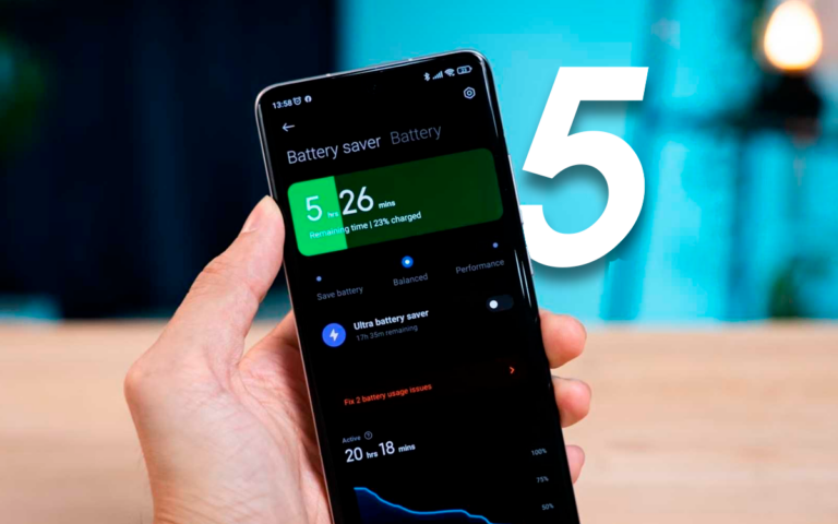 5 cosas que desactivar en tu Xiaomi para tener más batería