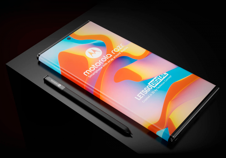 Motorola muestra su móvil más espectacular con pantalla envolvente a lo Mi MIX Alpha