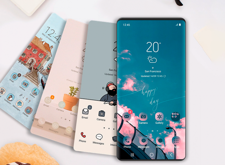 Cambia el diseño de tu Samsung con estos temas y dale un aspecto totalmente diferente