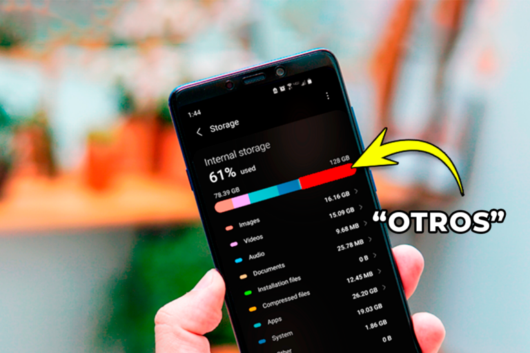 ¿Qué es la categoría «Otros» en el almacenamiento? Así puedes borrarla