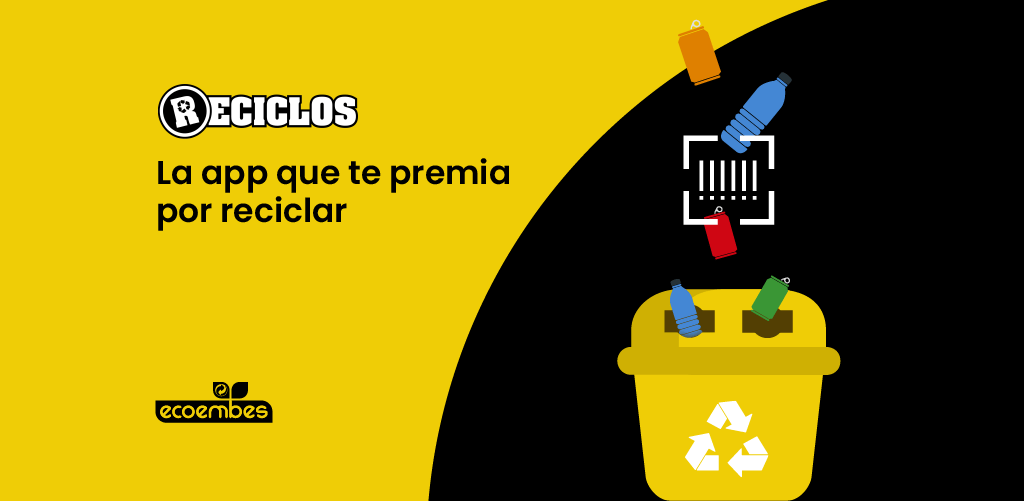 RECICLOS, una app que te da premios por reciclar latas y botellas de plástico de bebidas