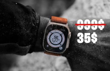 De 999$ a 35$: así es la copia del Apple Watch Ultra que imita su diseño exacto