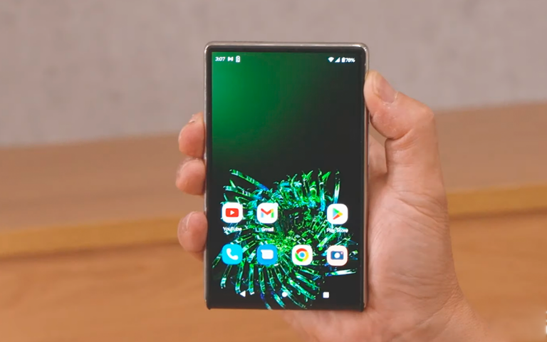 ¿Móvil enrollable? Así es el espectacular smartphone que ha presentado Lenovo: cambia de tamaño dependiendo de las necesidades