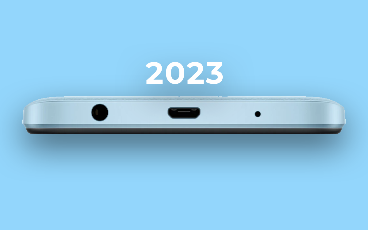 Xioami va a lanzar un móvil con microUSB… ¡En 2023!