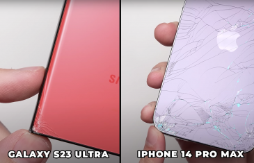 El Galaxy S23 Ultra es mejor que el iPhone 14 Pro según este vídeo que destroza sus pantallas
