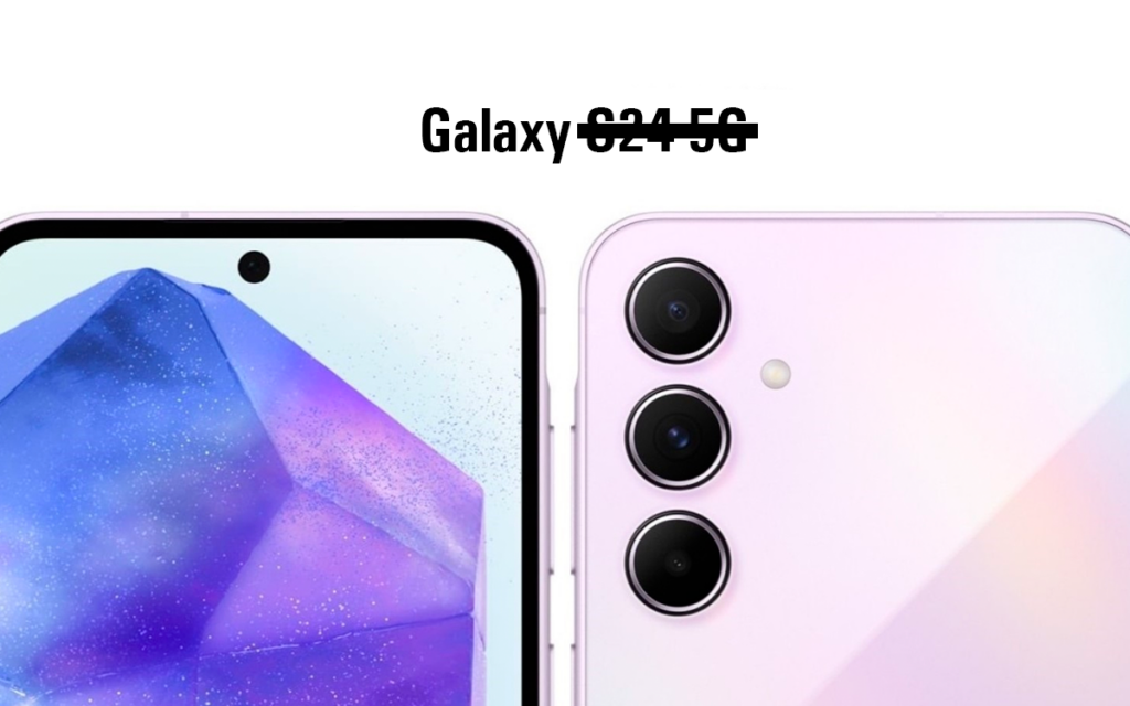 ¿Te gusta el diseño del Galaxy S24? Los Galaxy A55 y A35 son una versión «Lite» del gama alta