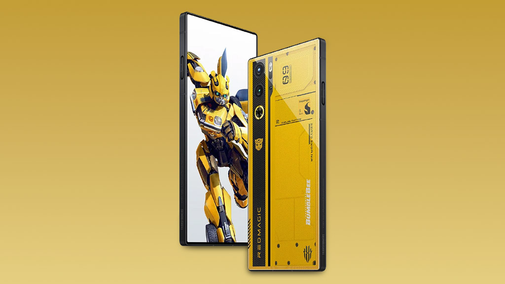 Este Red Magic 9 Pro+ Bumblebee Transformers Edition destaca en todo