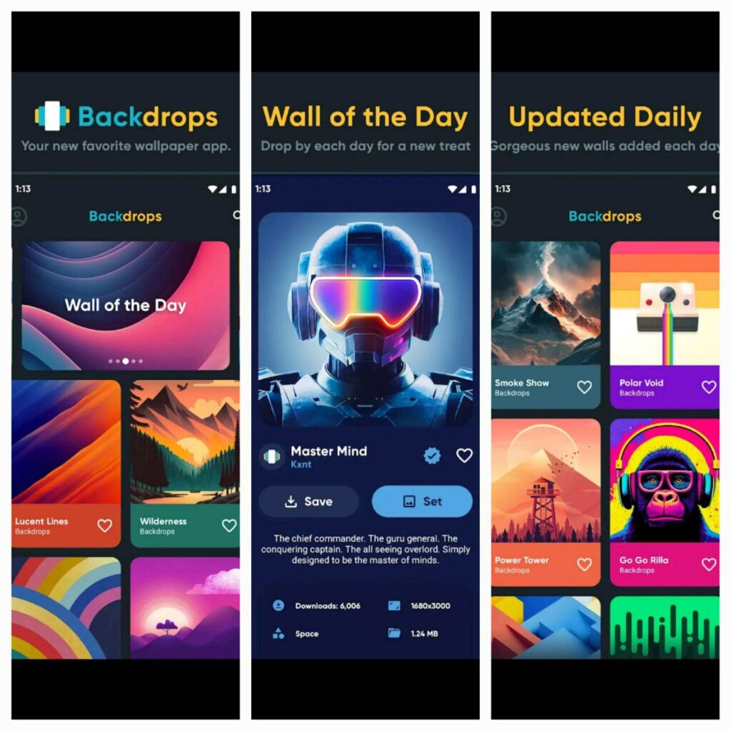 Esta es una de las mejoras apps de Wallpapers que existe
