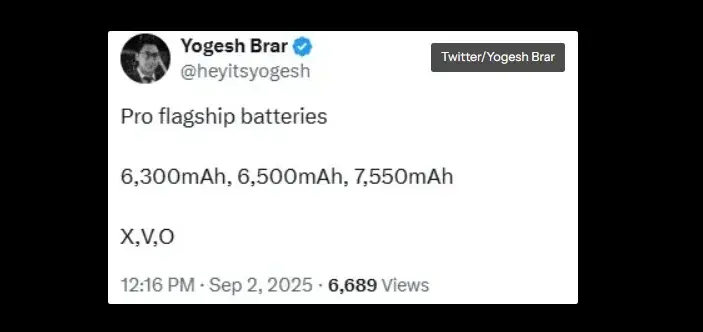 Los móviles Premium con mayor batería