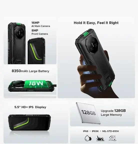 Caractarísticas completas del DOOGEE Fire 3 Pro