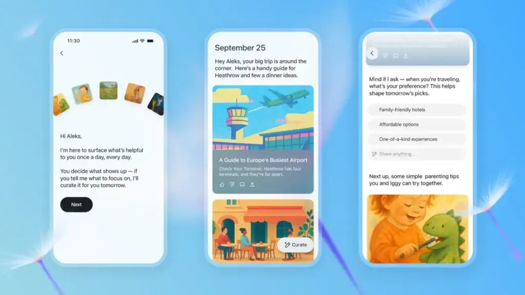 Llega ChatGPT Pulse, la nueva funcionalidad proactiva con informes personalizados
