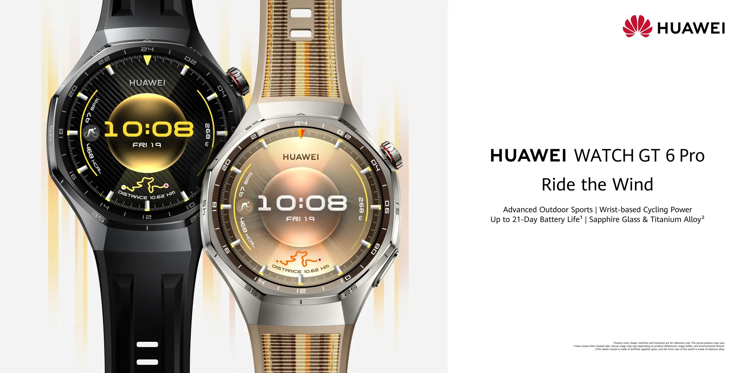Los nuevos Huawei Watch GT 6 Series como grandes contricantes del Apple Watch 