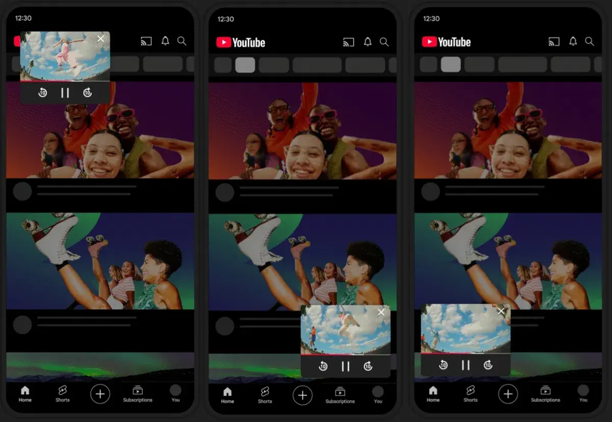 Cambios evidentes en el aspecto de Youtube
