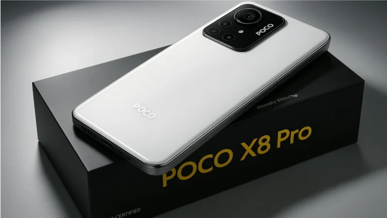 Se filtra el POCO X8 Pro: batería enorme de 9000 mAh, lector de huellas ultrasónico y más