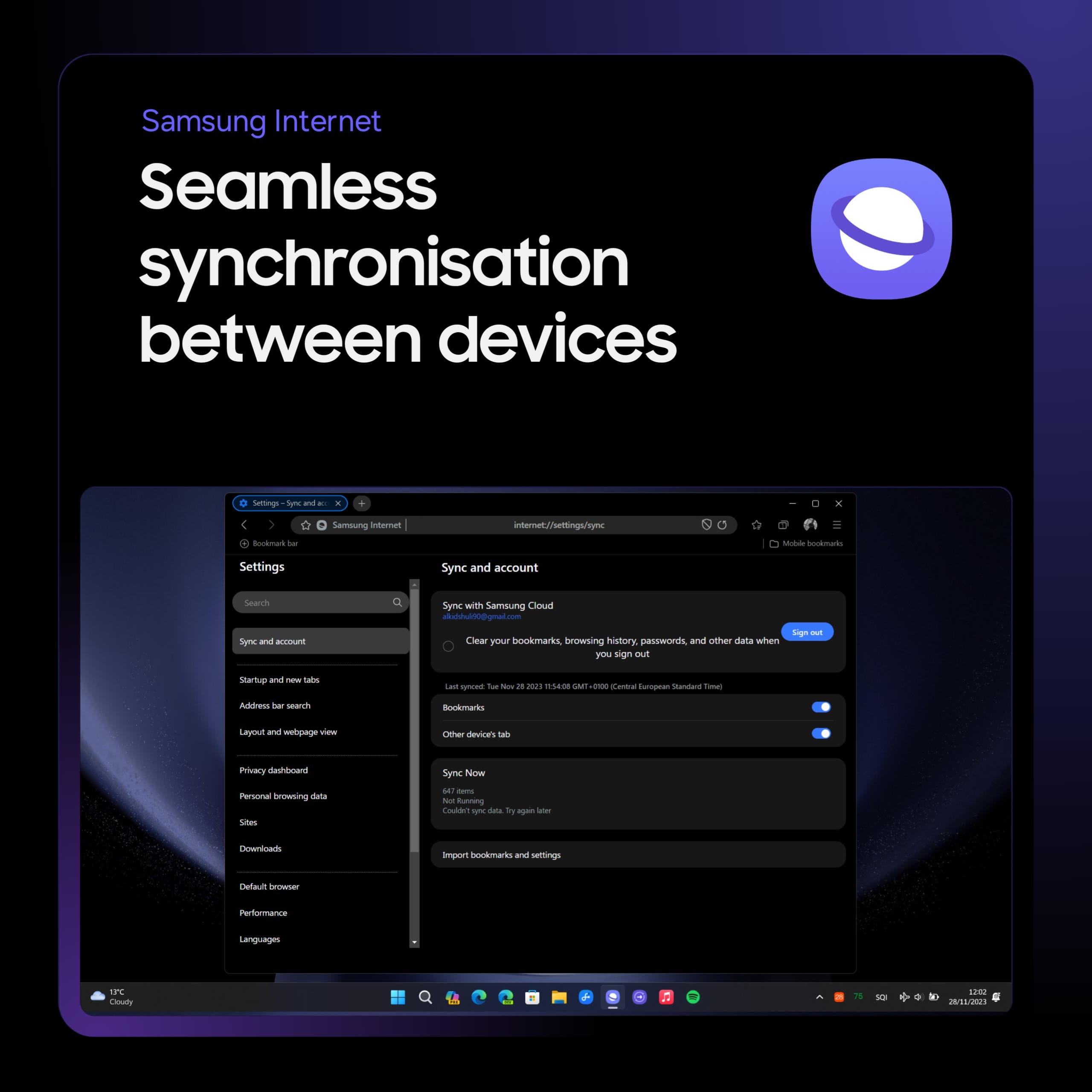 Los fans de Samsung Internet finalmente podrán disfrutar de este navegador en windows 
