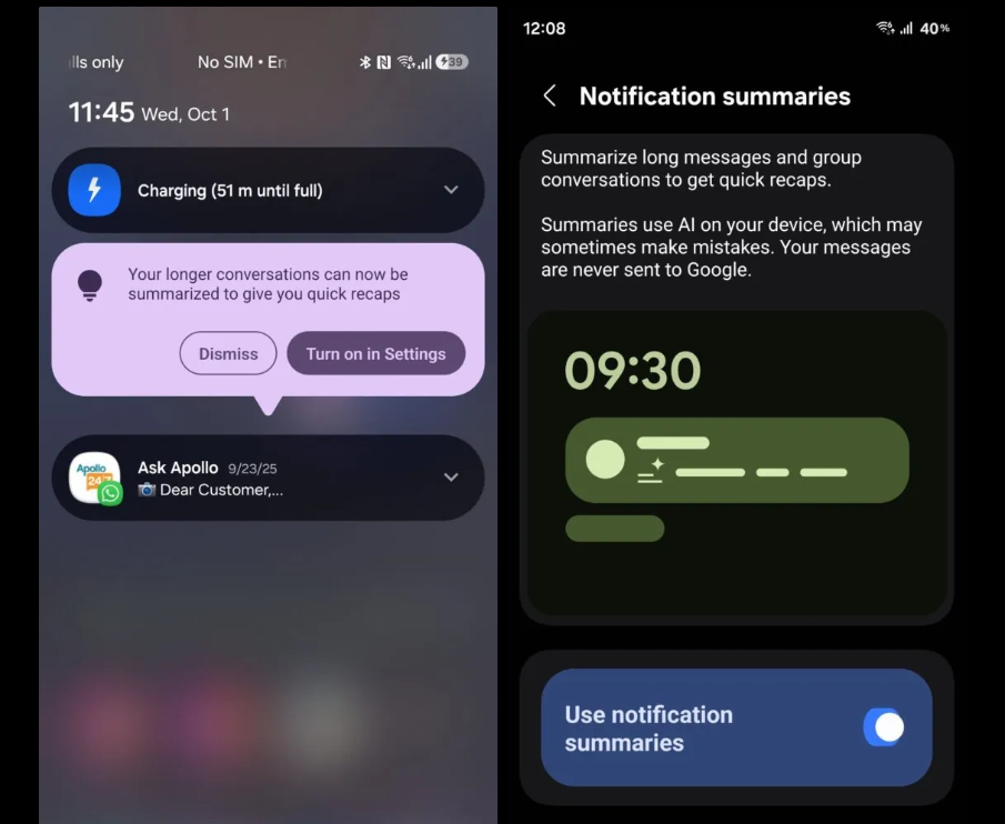 Los dispositivos de Samsung tendrán interesantes mejoras en las notificaciones