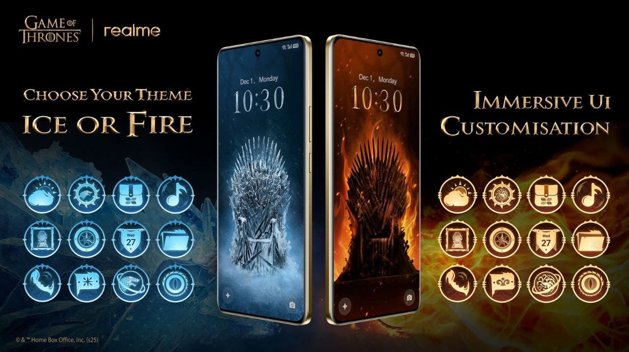 Caracteristicas interesantes del nuevo Realme 15 Pro Game of Thrones Edition