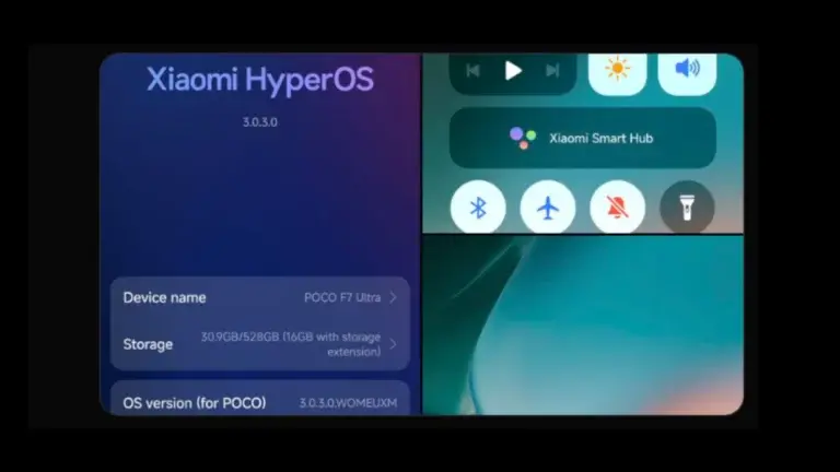 POCO F7 Ultra comienza a recibir HyperOS 3: novedades y mejoras con Android 16