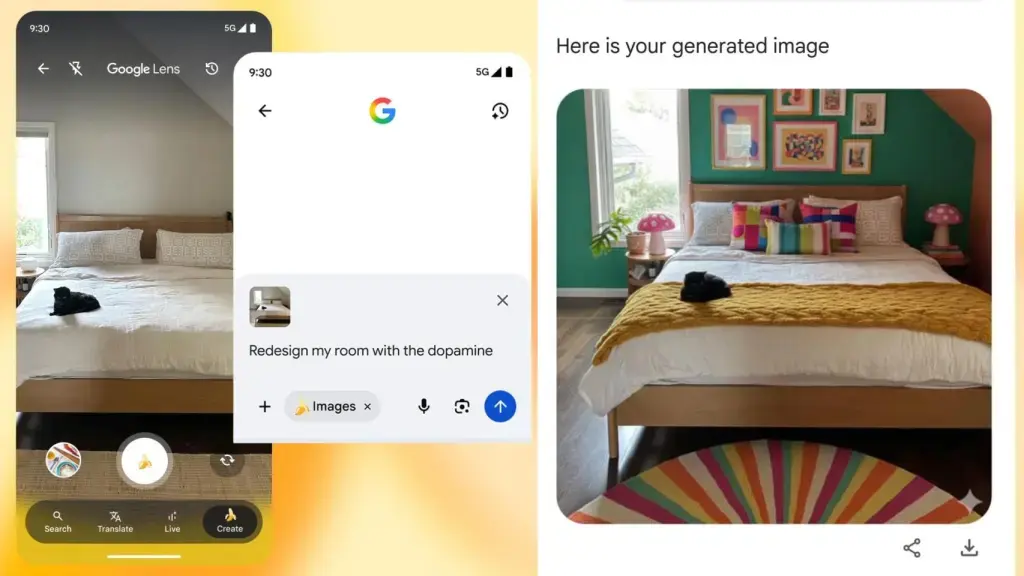 Nano Banana llega a Google Lens para asi poder darlo todo en nuestro entorno