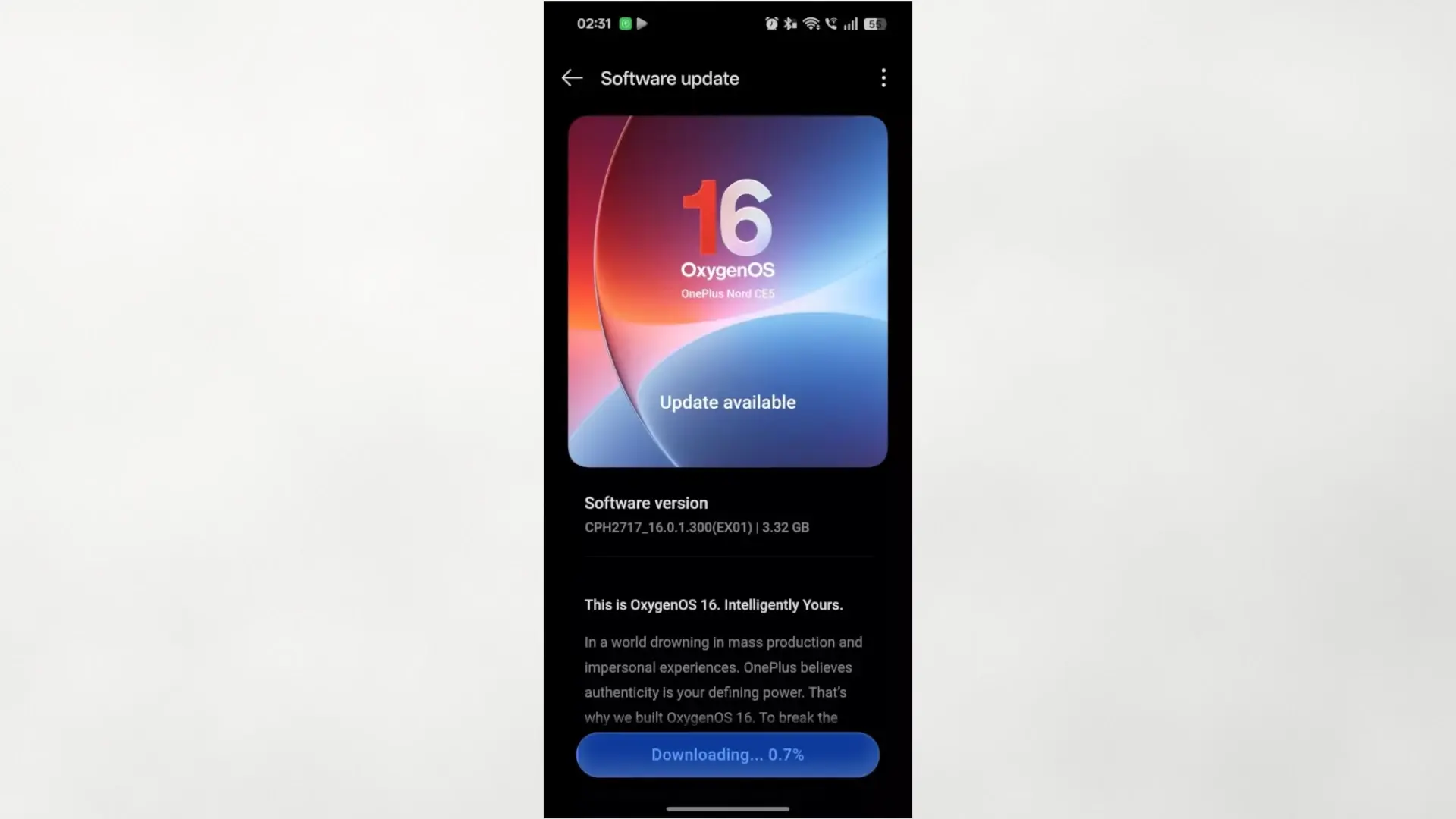 OxygenOS 16 con Android 16 para el popular gama media Nord CE 5