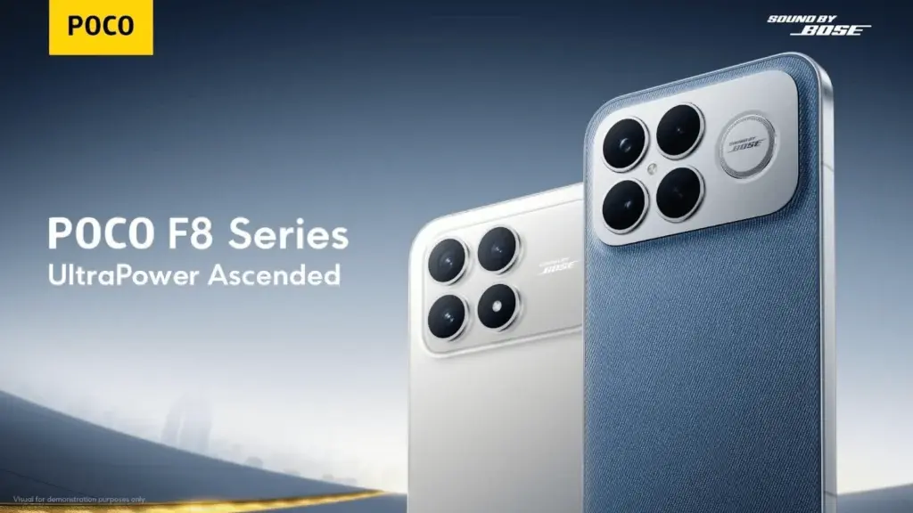 Los POCO F8 Pro y F8 Ultra son oficiales: nuevo diseño, altavoz Bose y rendimiento de gama alta