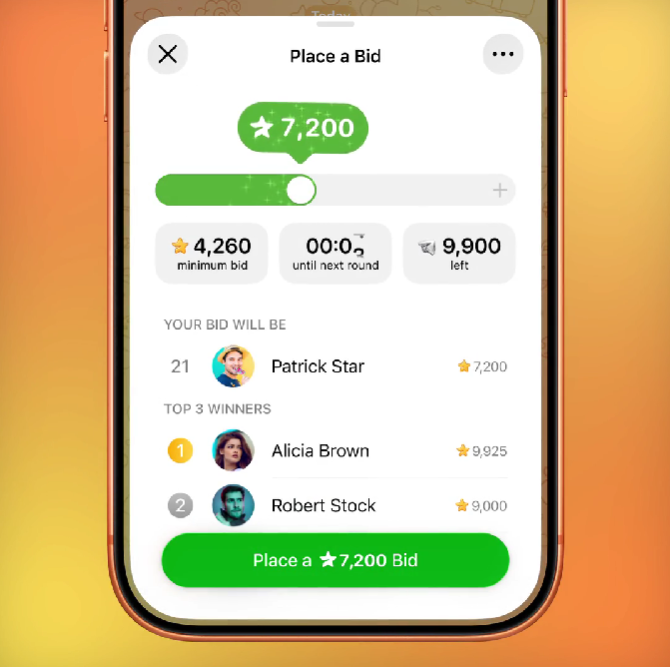 Las subastas de regalos se convierten en una alternativa para los fans