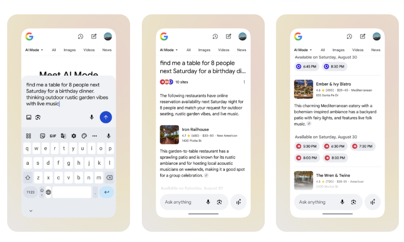 Modo AI una forma de tener información más completa 