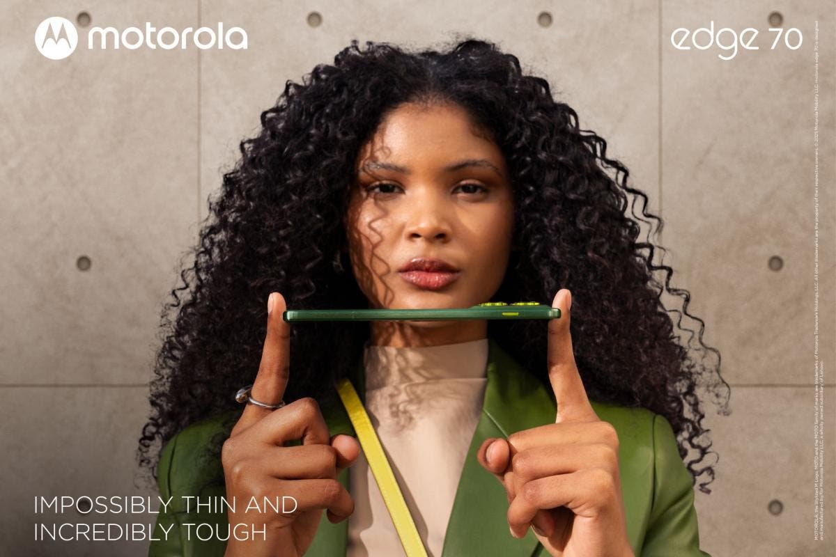 El Motorola Edge 70 quiere marcar pauta en dispositivos con perfil ultra finos