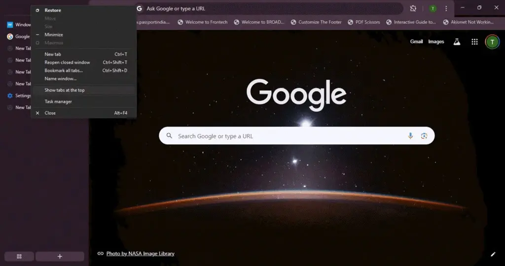 Novedades que se avecinan con las pestañas de Google Chrome