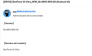 Asus Zenfone 12 Ultra y el ROG Phone 9 Pro con Android 16