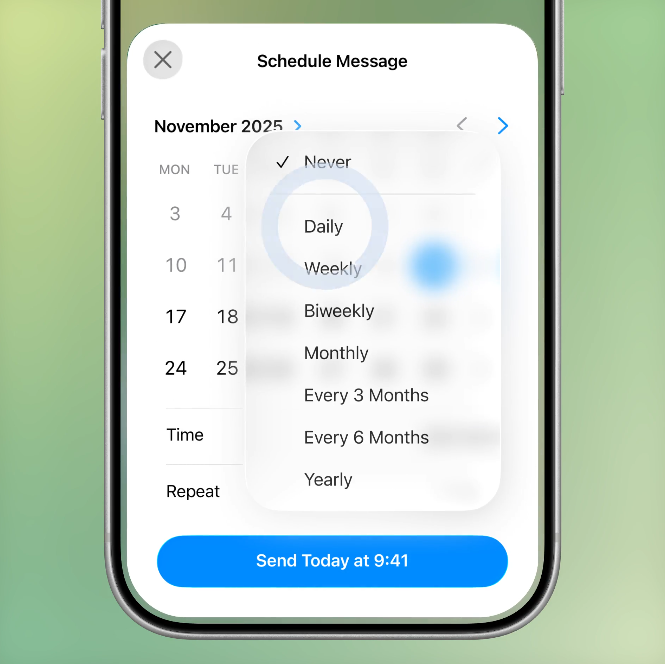 Repetir mensajes es una alternativa clave en Telegram para los que tenemos miles de cosas en la cabeza