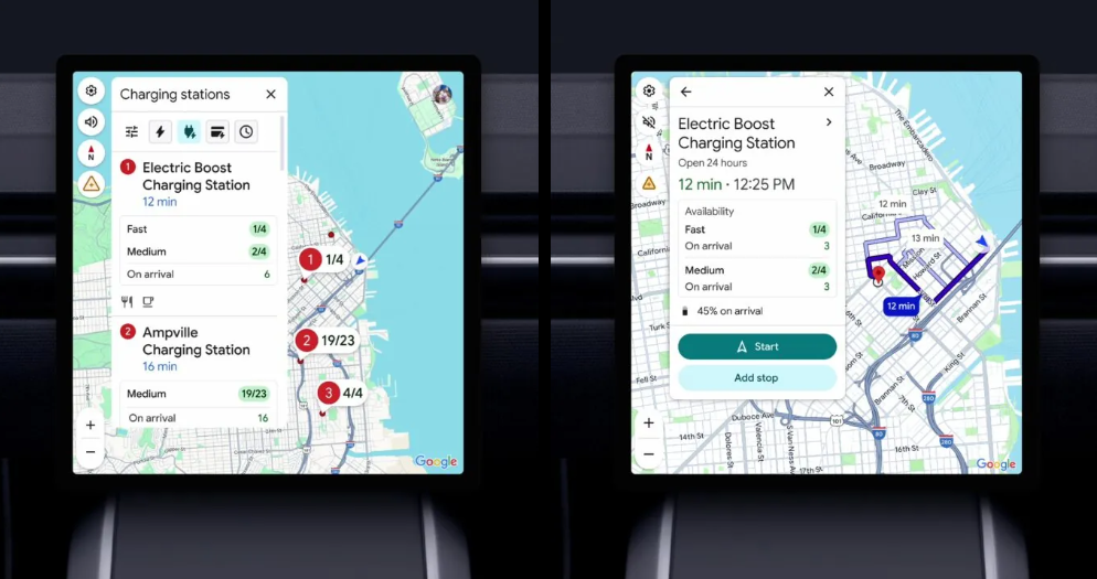 Rutas y funcionalidades claves, sobre Google Maps, asi funciona