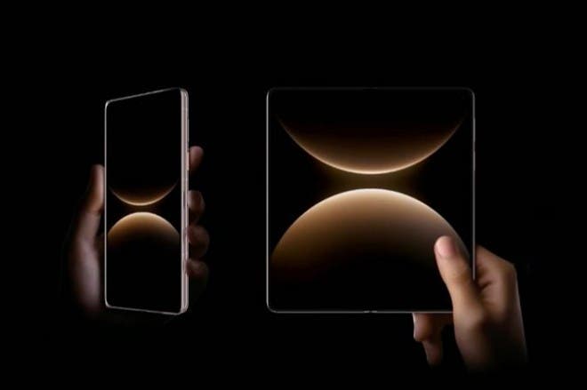 Paneles plegables del Huawei Mate X7