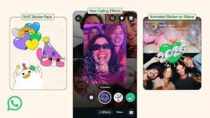 WhatsApp se actualiza justo a tiempo para Nochevieja: nuevos filtros en videollamadas y stickers para recibir el 2026