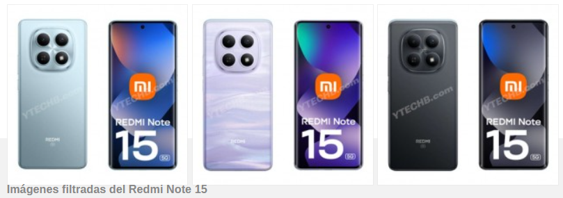 Redmi Note 15 y sus posibles características a nivel global