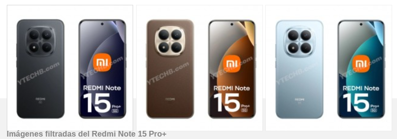 Aspectos claves para el Redmi Note 15 Pro+, el más imponente de la gama media de Redmi
