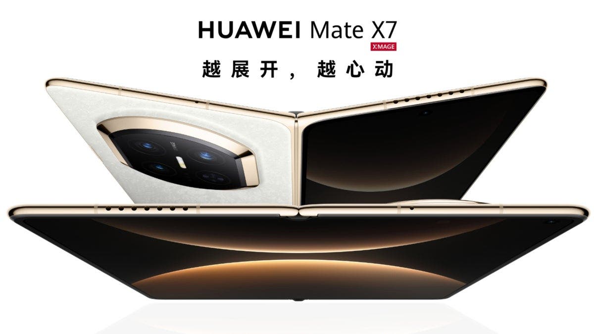 Mate X7 llega de forma global para competir con Samsung 