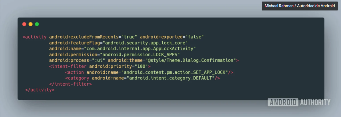 Código de Android revela todo sobre el bloqueo nativo de apps 
