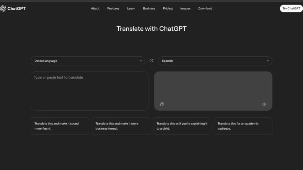 OpenAI lanza ChatGPT Translate: el traductor que llega para rivalizar con Google