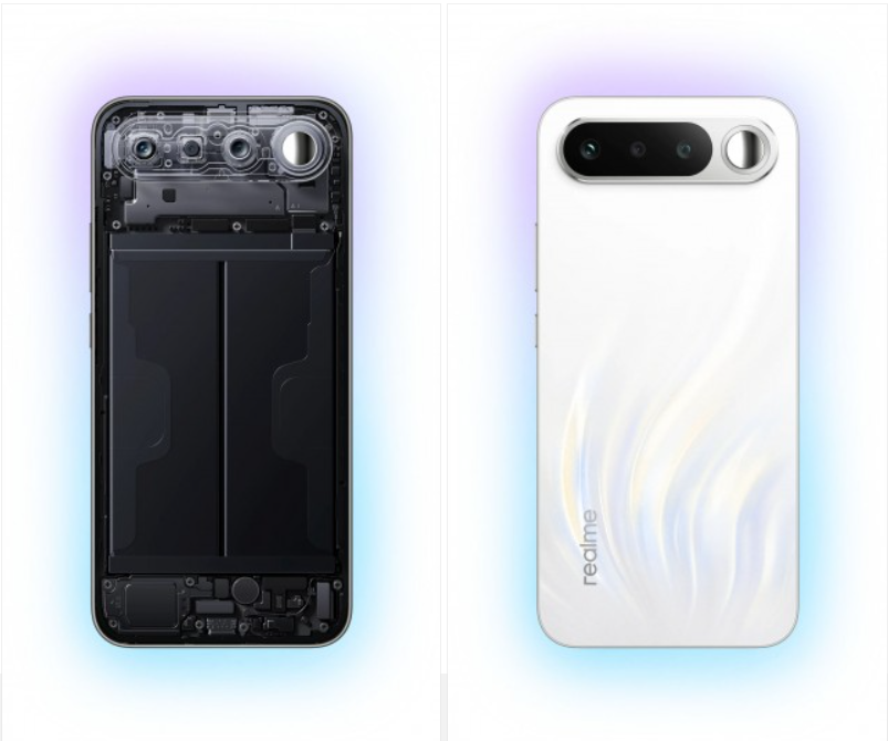 Parte trasera del Realme 16, un dispositivo que lo tiene todo