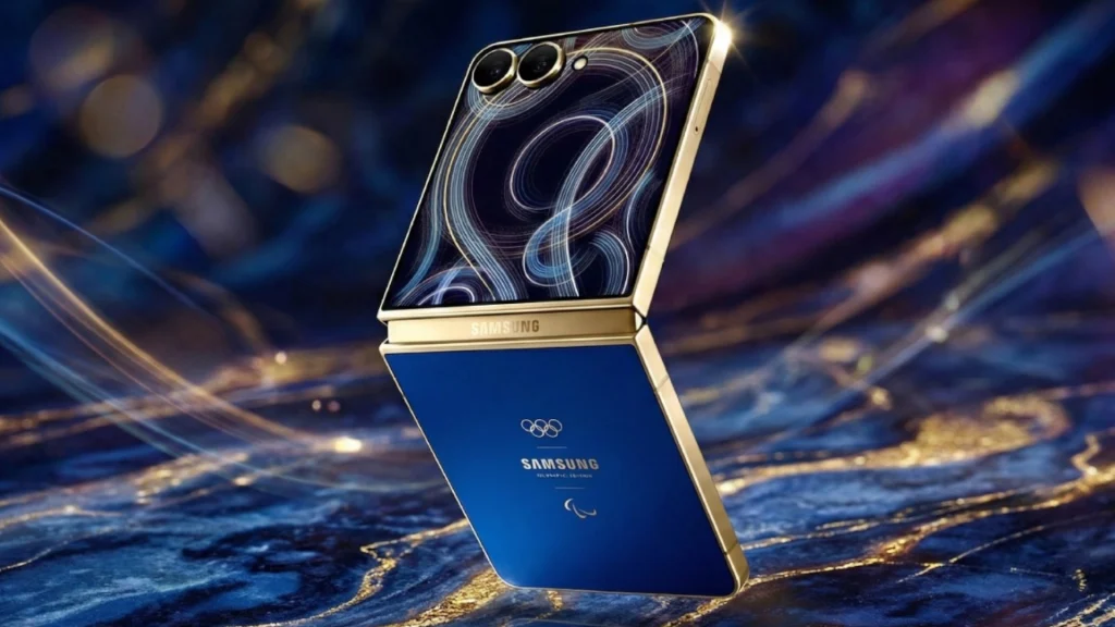 Samsung Galaxy Z Flip7 Olympic Edition es oficial: diseño exclusivo y extras únicos