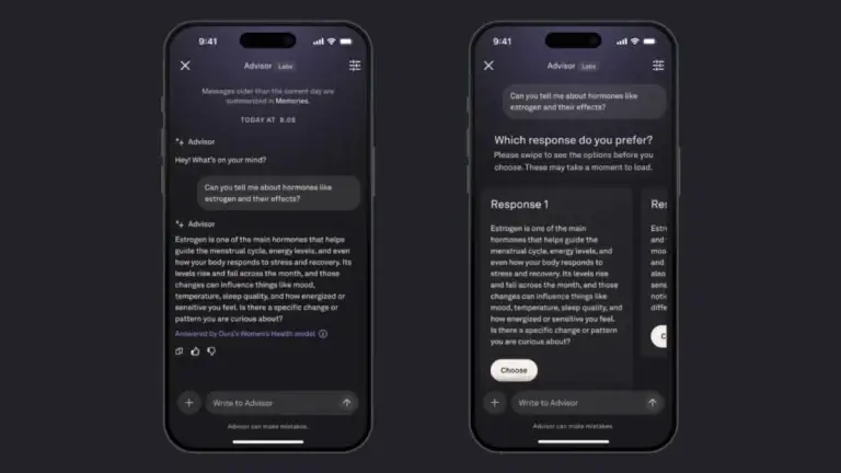 Los anillos inteligentes de Oura se actualizan con una nueva IA: toda la información