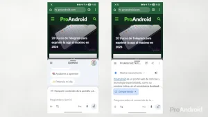 La función de pantalla dividida de Gemini ya está llegando a los móviles Android